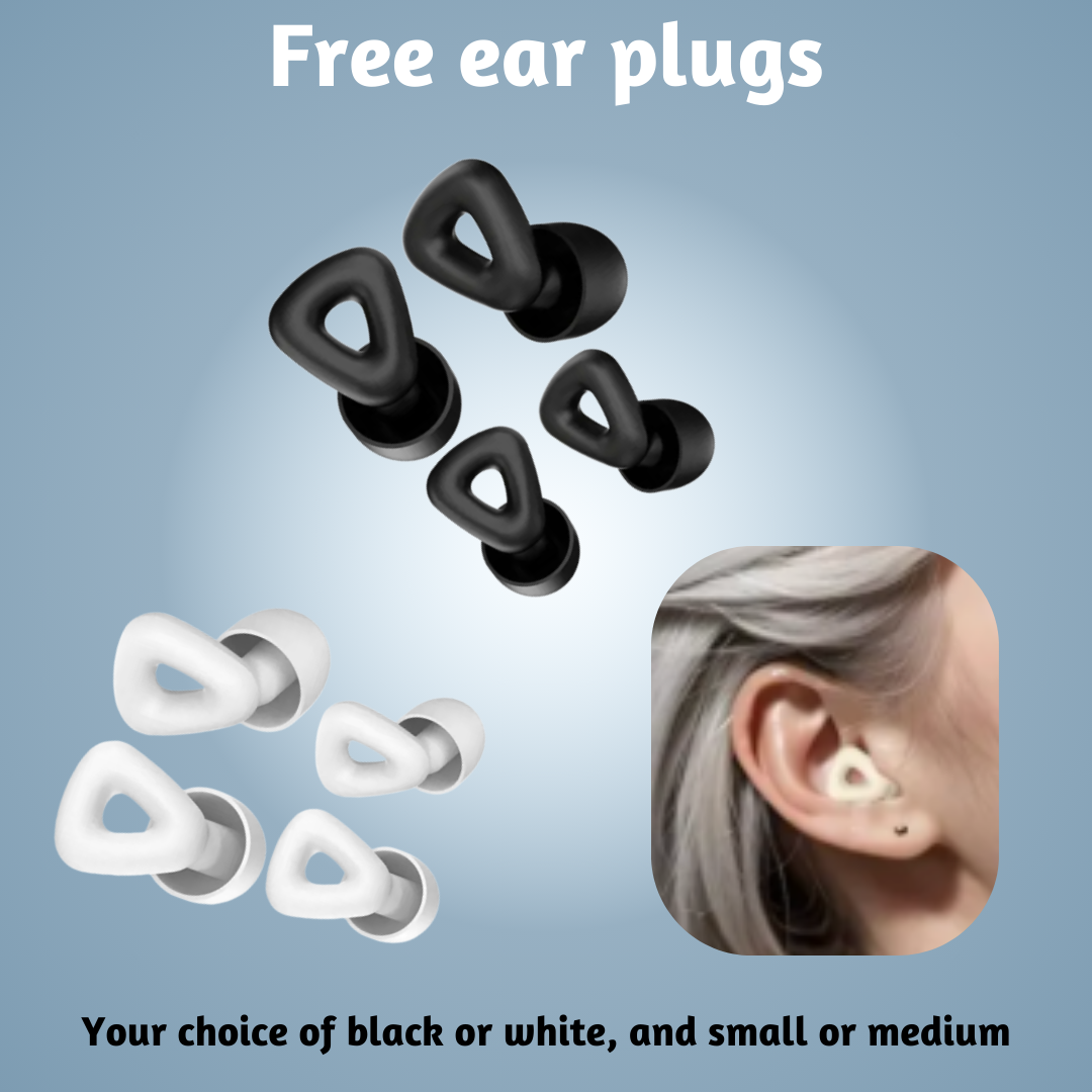 3D Adjustable Sleep Mask with Free Ear Plugs